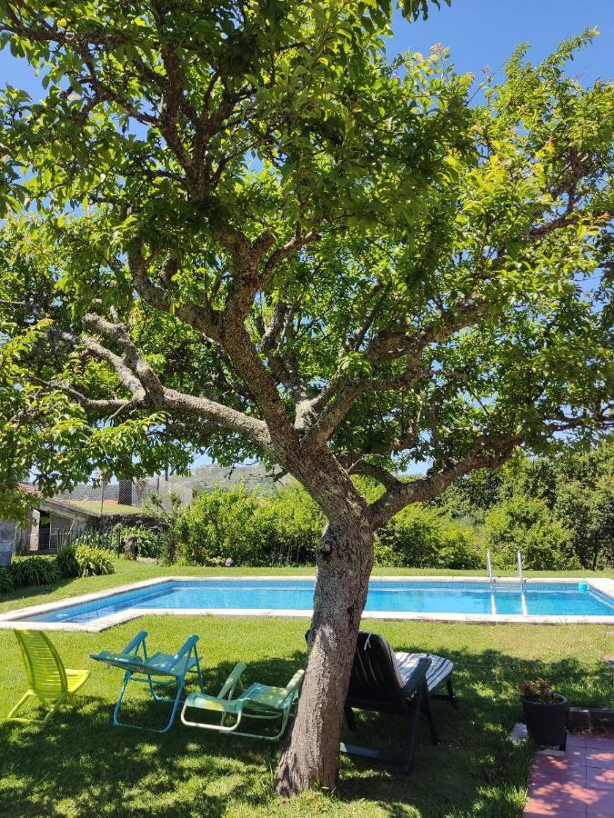 Cabana Con Piscina Baiona Exterior photo